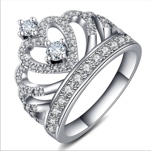 New Crown 925 Sterling Silver Sapphire Ring - Picture 5 of 6